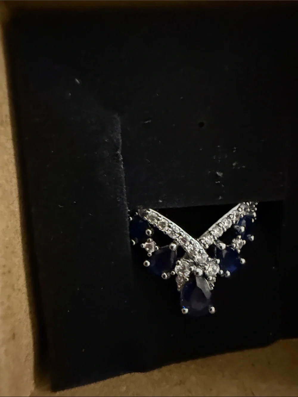 Bomb party OG rhodium Size 9 ring